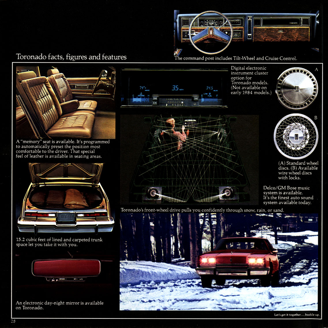 1984 Oldsmobile Full-Size Brochure Page 14